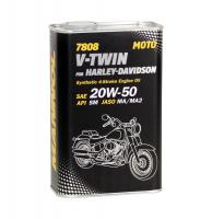 Mannol 7808 4-Takt  V-TWIN for Harley Davidson 20W-50